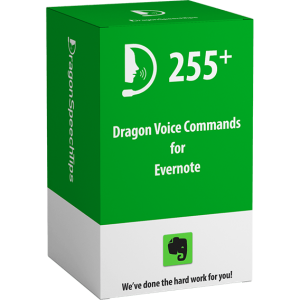 Dragon Professional commands for Evernote Dragon Speech Tips