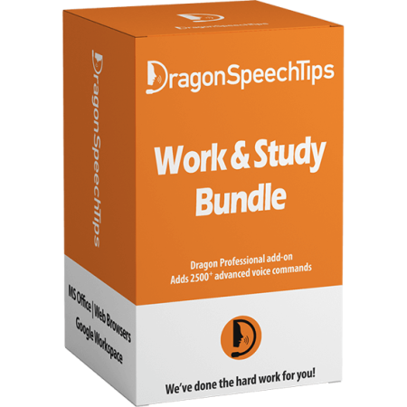 Dragon Professional commands for Work and Study dragonspeechtips
